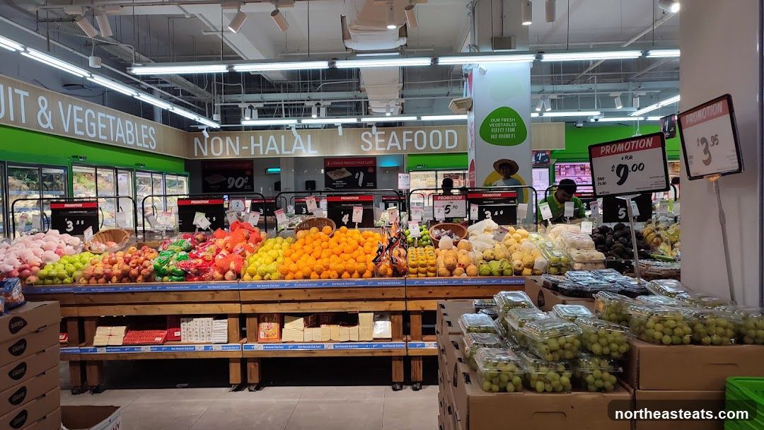 Supermarket Produce Section