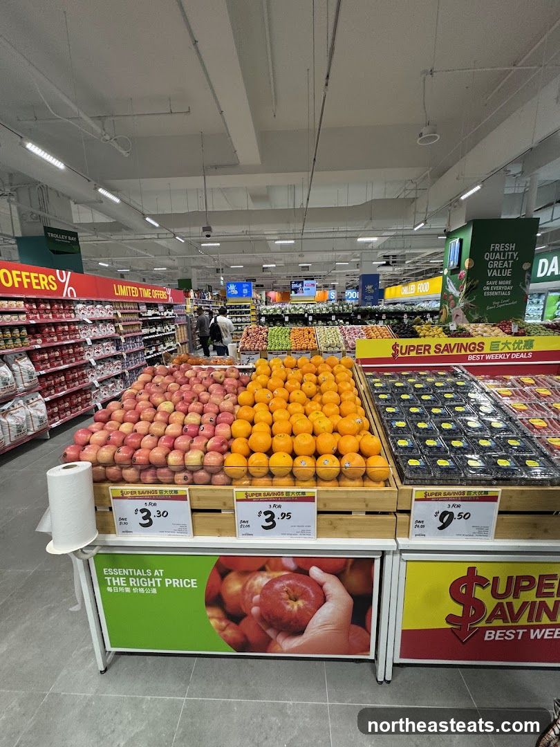 Supermarket Produce Section