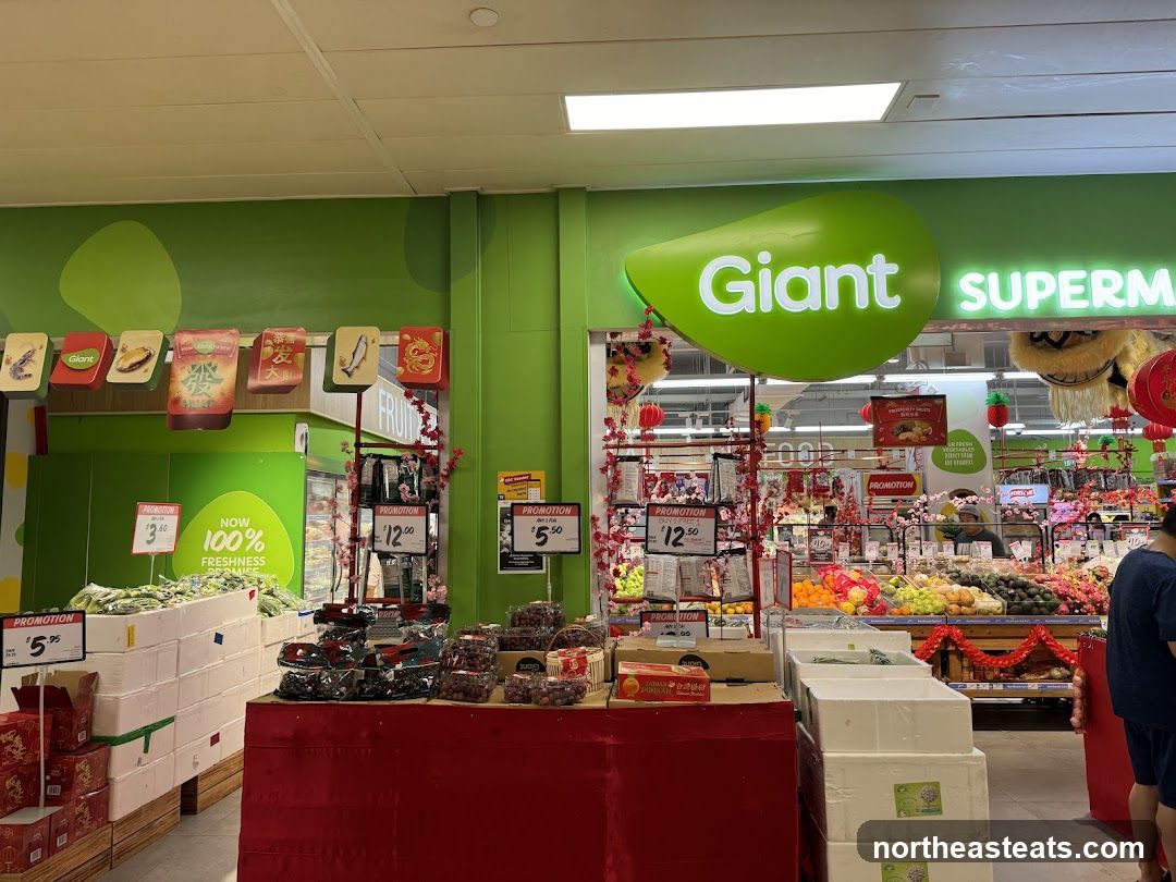 Giant Supermarket Interior