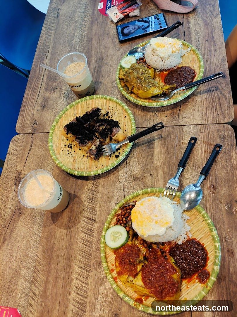 Nasi Lemak and Dessert