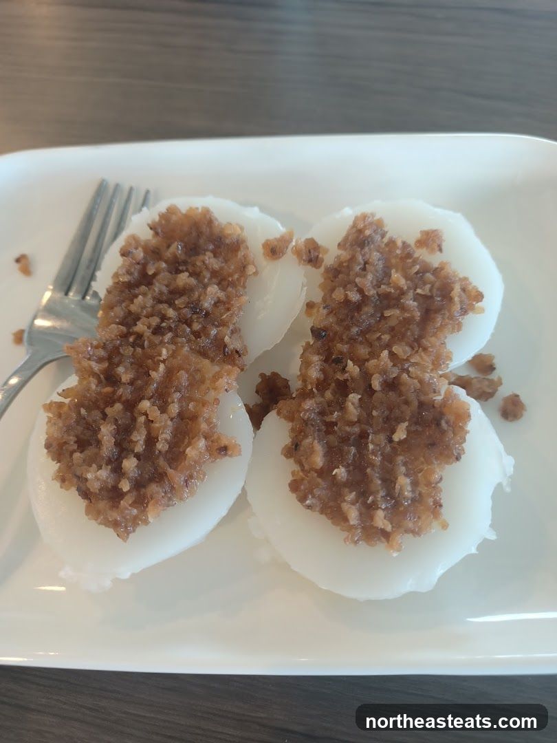 Dessert with Topping