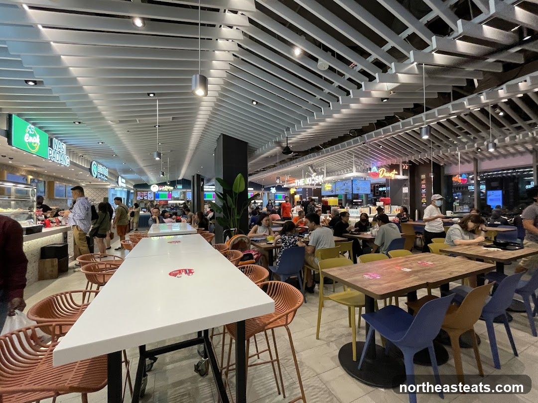 Busy Food Court