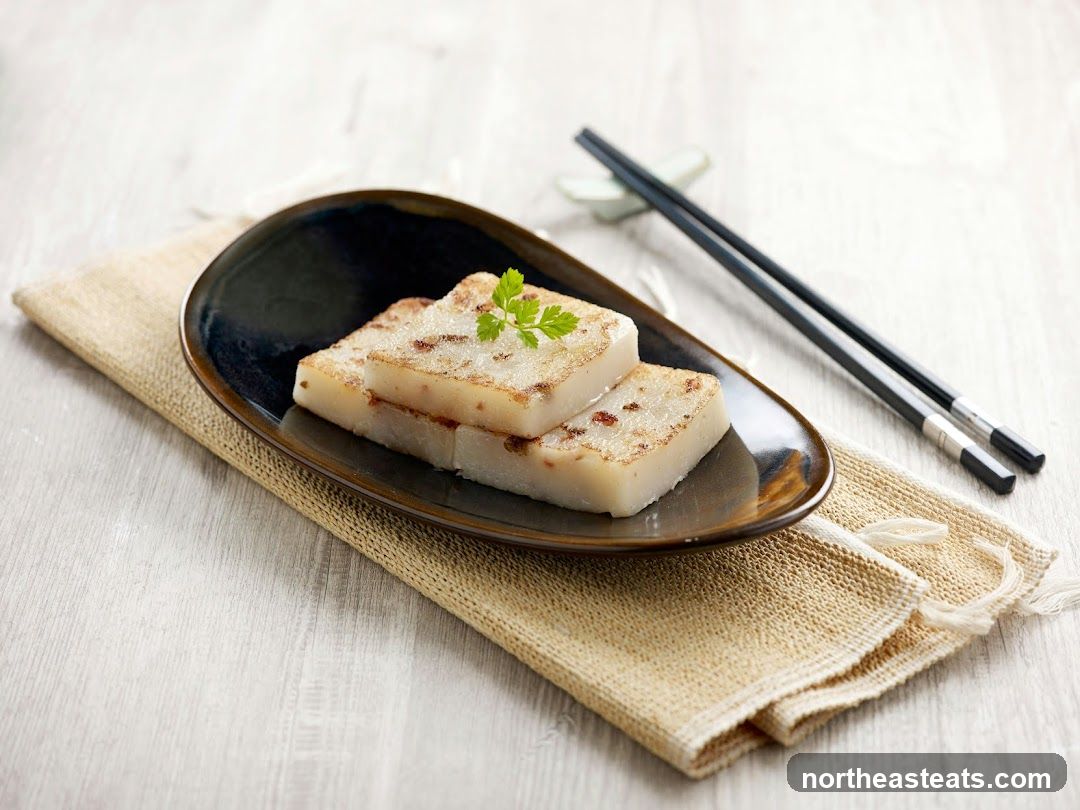 Turnip Cake Slices