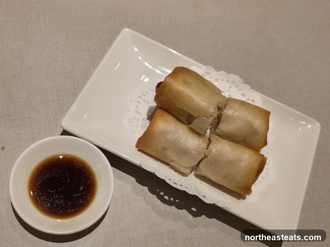 Spring Rolls with Dipping Sauce