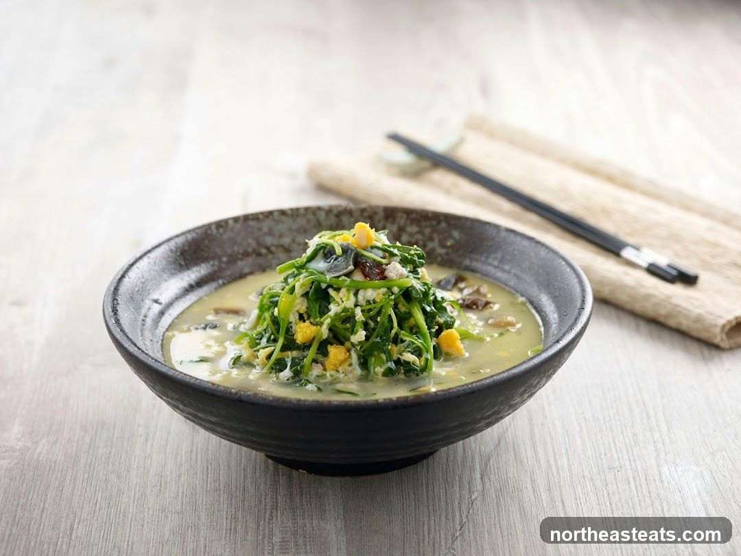 Vegetable and Egg Soup