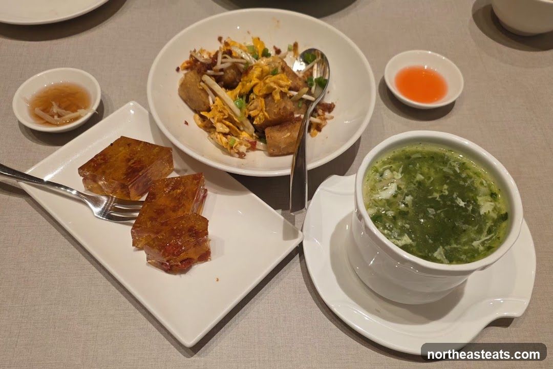 Table Setting with Food