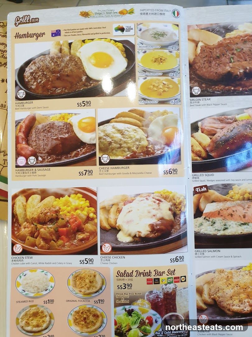 Grill Menu