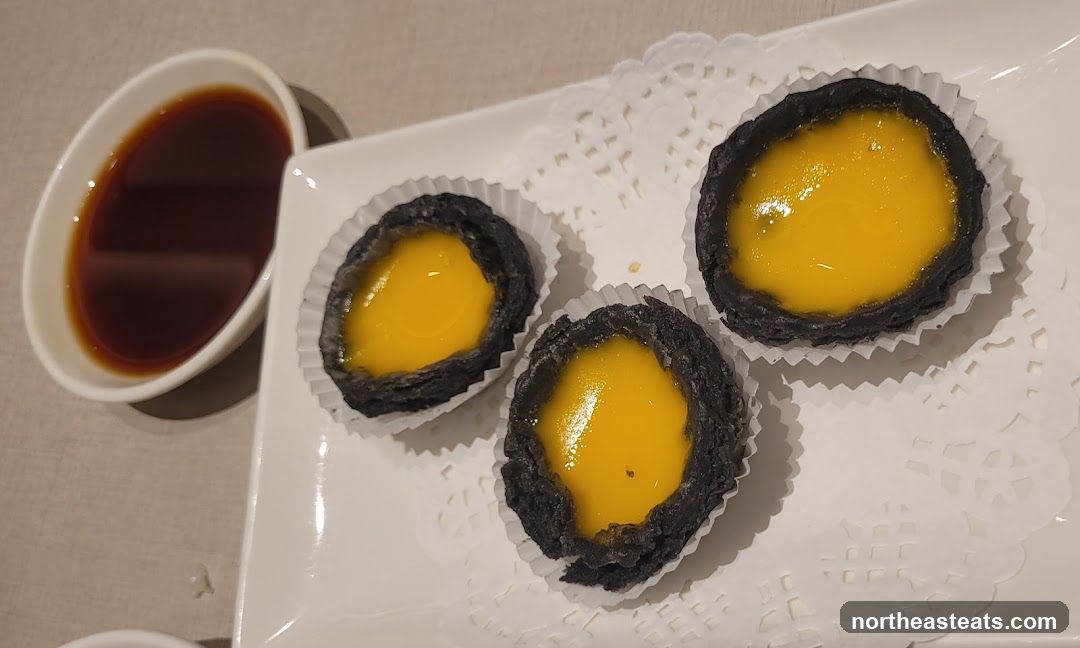 Egg Tarts with Dipping Sauce