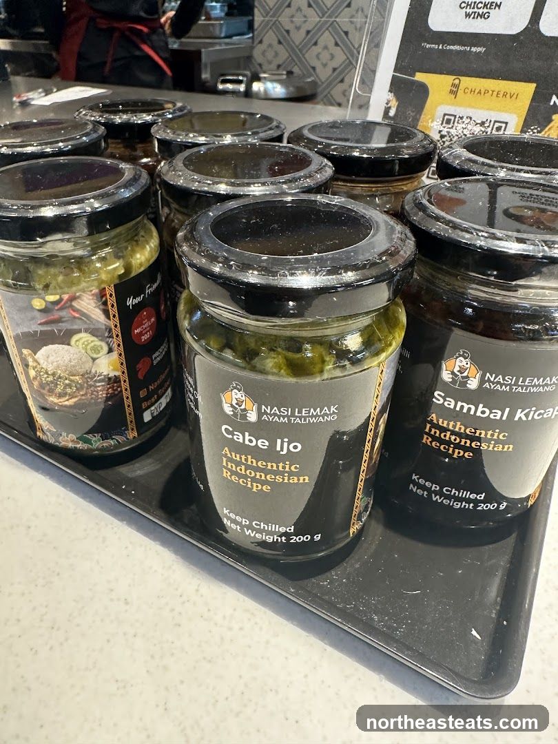 Jars of Sambal