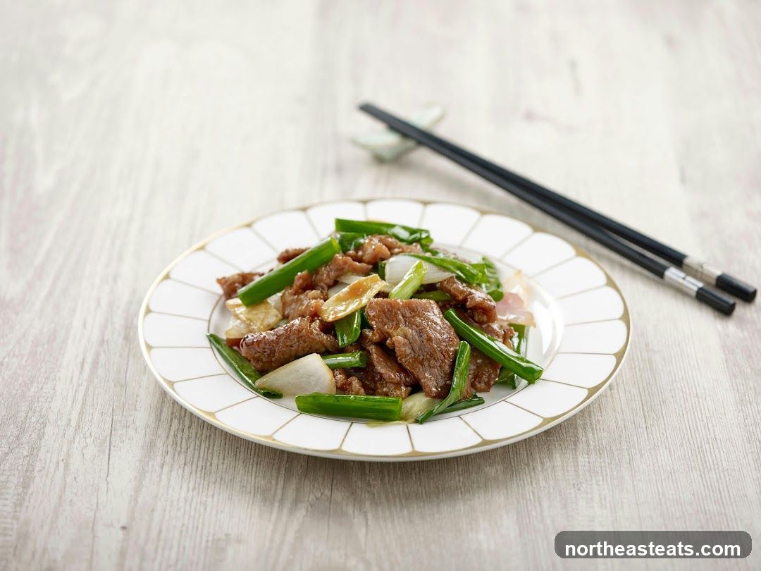 Beef and Scallion Stir-fry