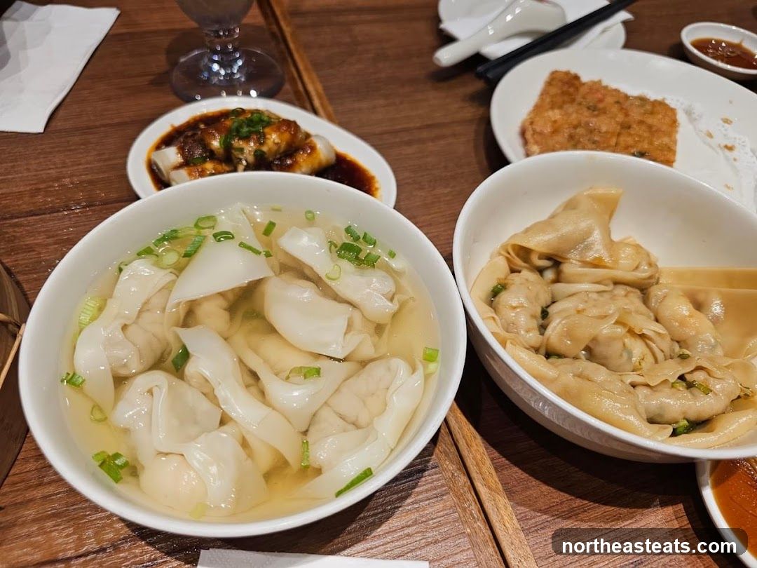 Wonton Soup and Dumplings