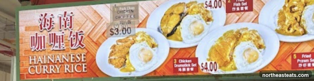 Hainanese Curry Rice