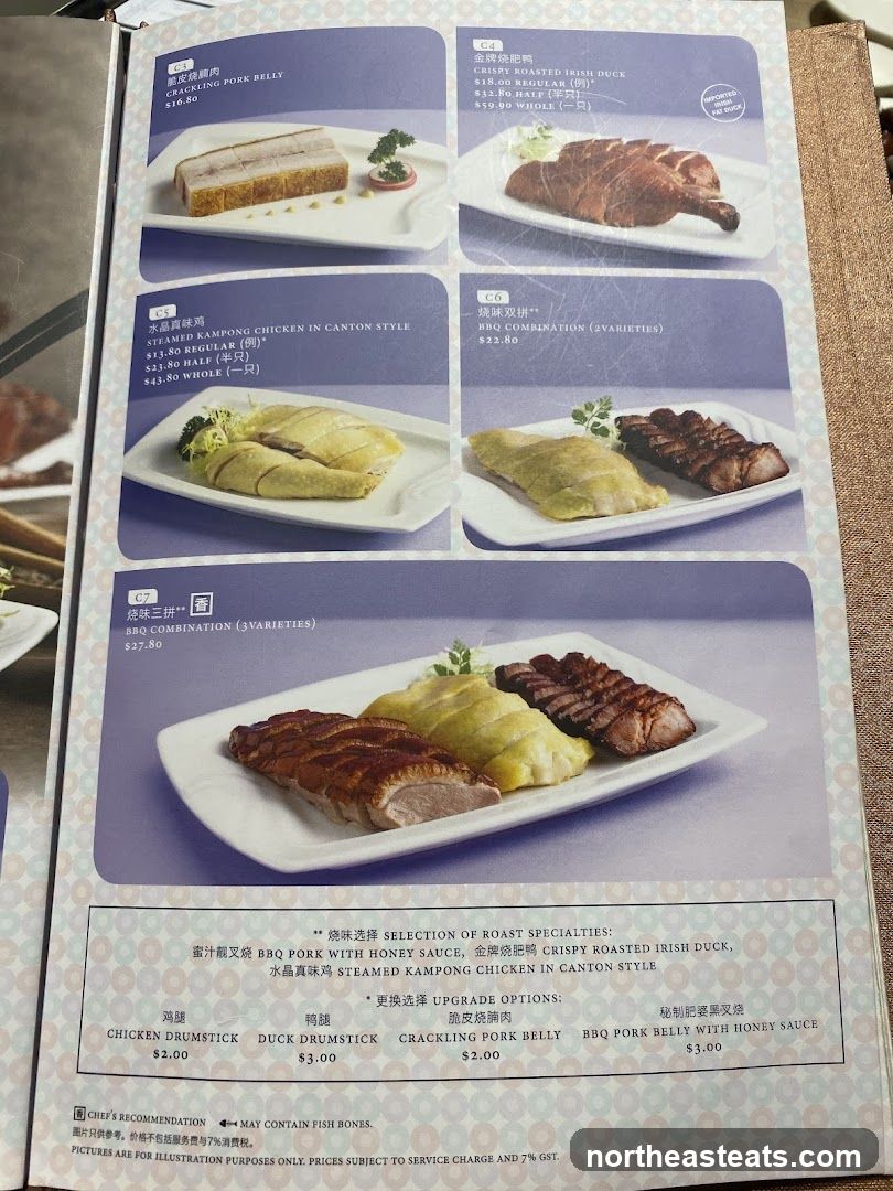 Selection of Roast Specialties
