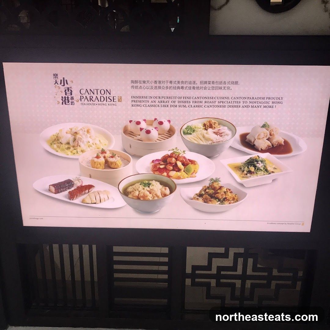 Canton Paradise Menu