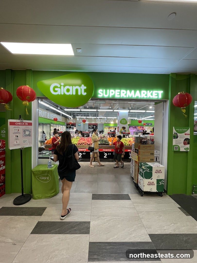 Giant Supermarket Entrance