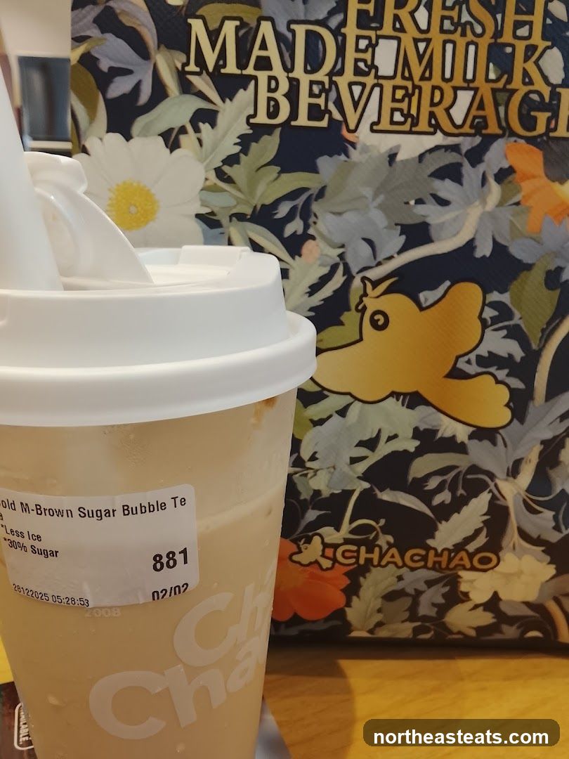 Bubble Tea and Branded Bag