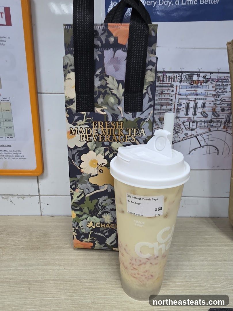Milk Tea Beverage with Bag