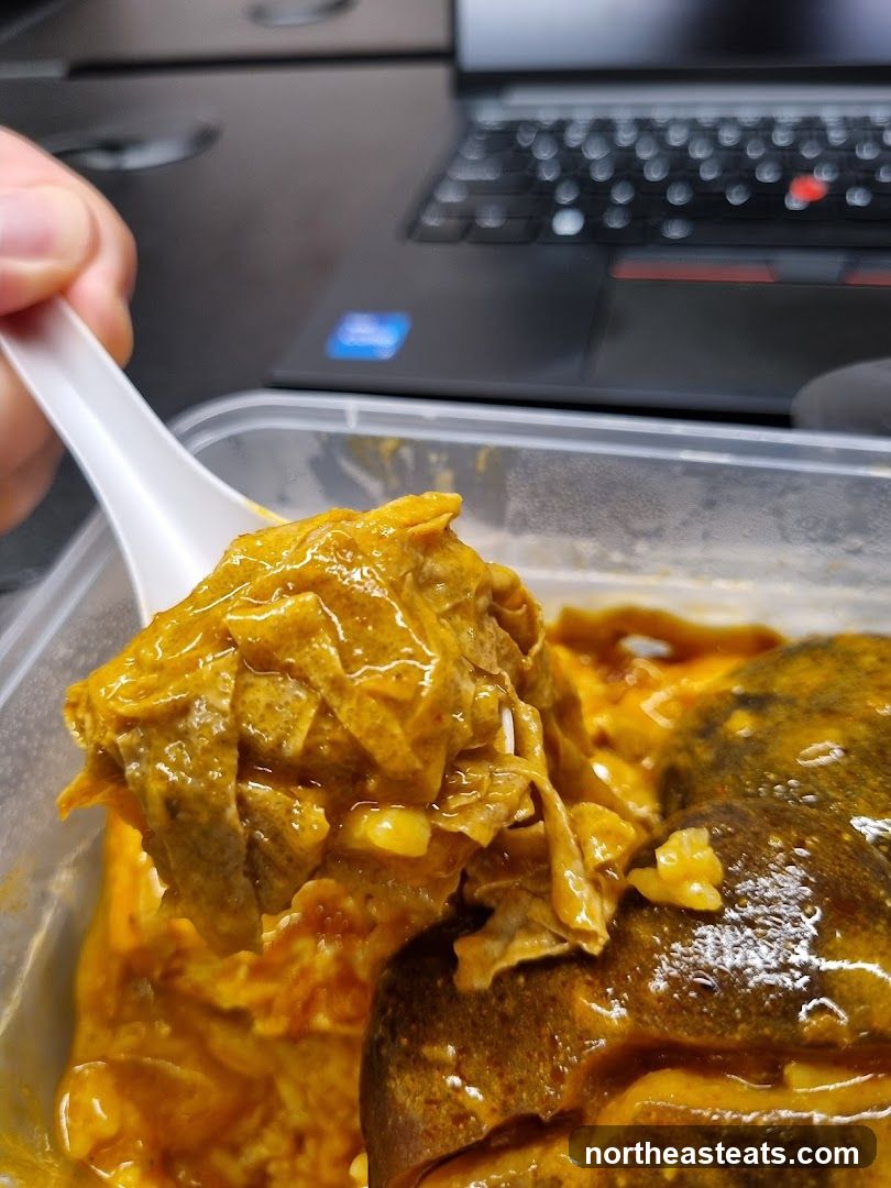 Curry Dish with Tofu Skin