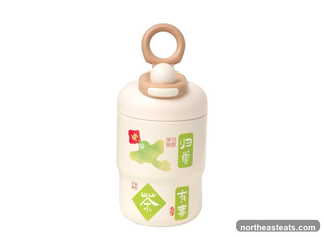 Travel Mug with Frog Design