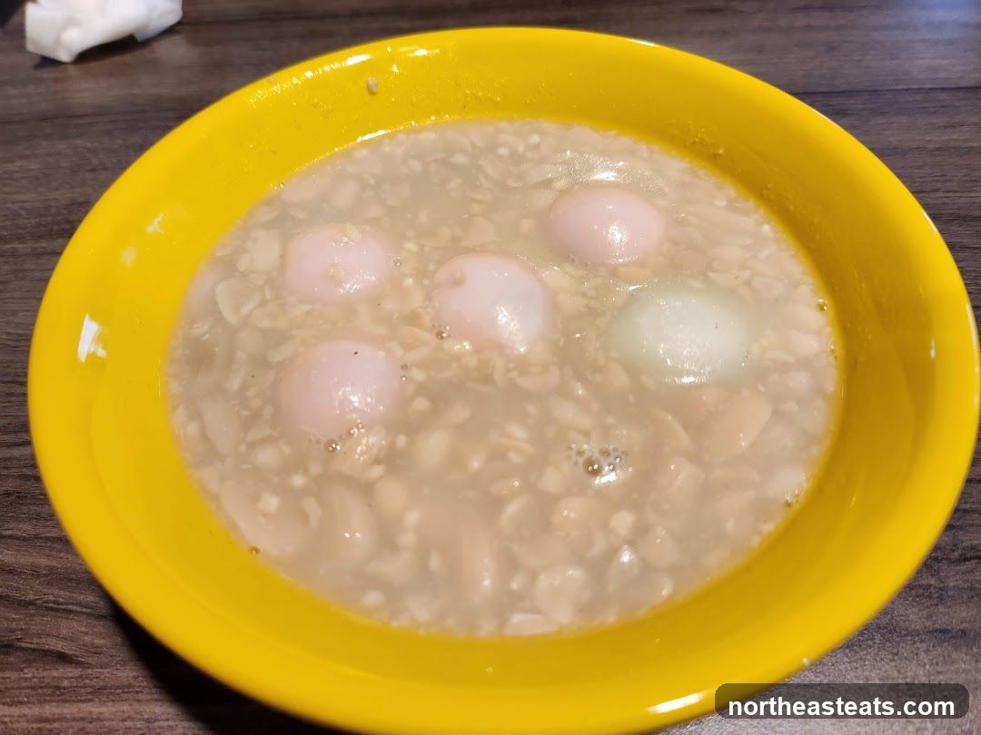 Sweet Soup with Dumplings