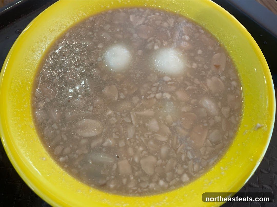 Bowl of Dessert Soup