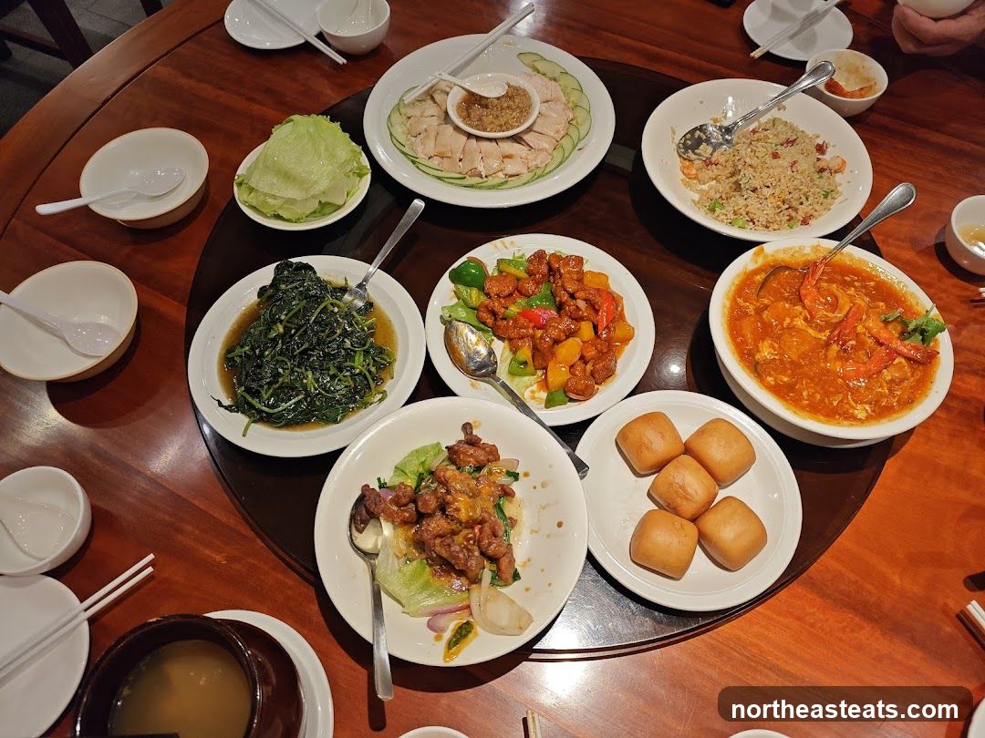 Chinese Food Spread