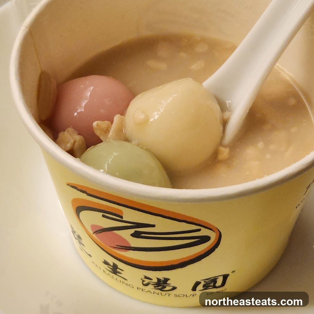 Peanut Soup with Tangyuan