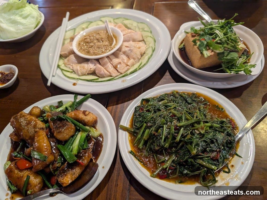 Asian Cuisine Spread