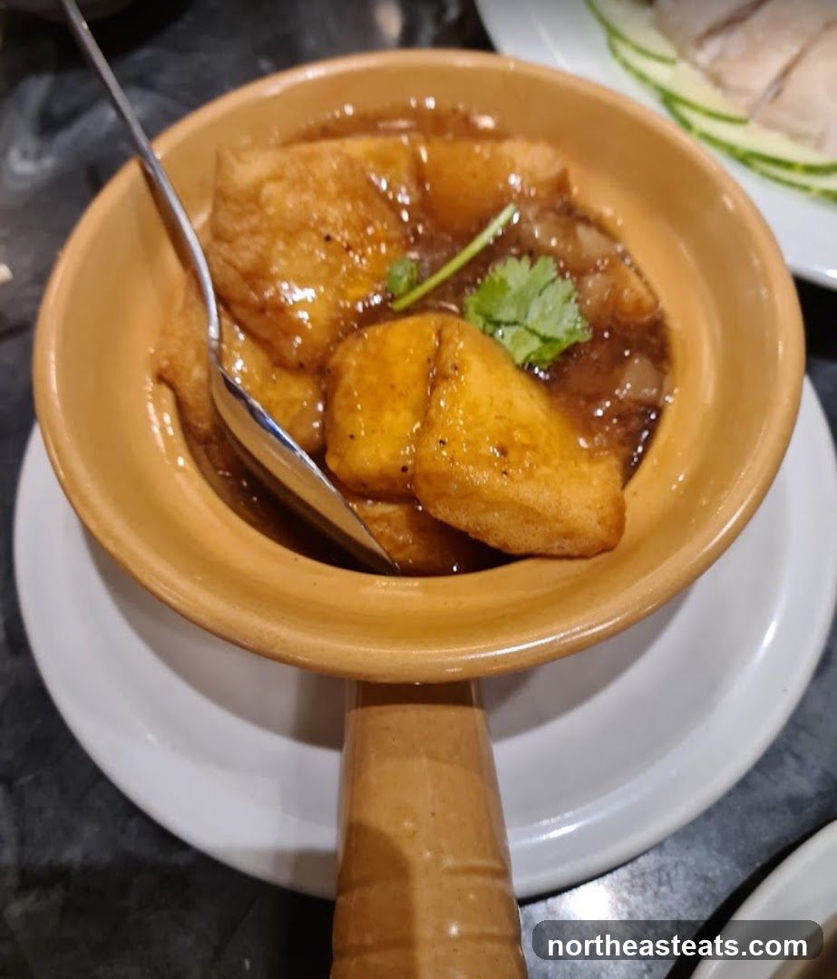 Braised Tofu Dish