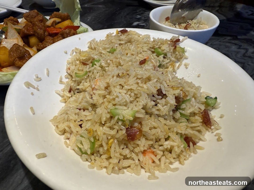 Fried Rice with Meat and Vegetables