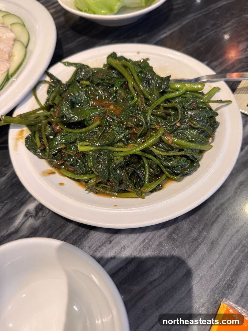 Stir-fried Water Spinach