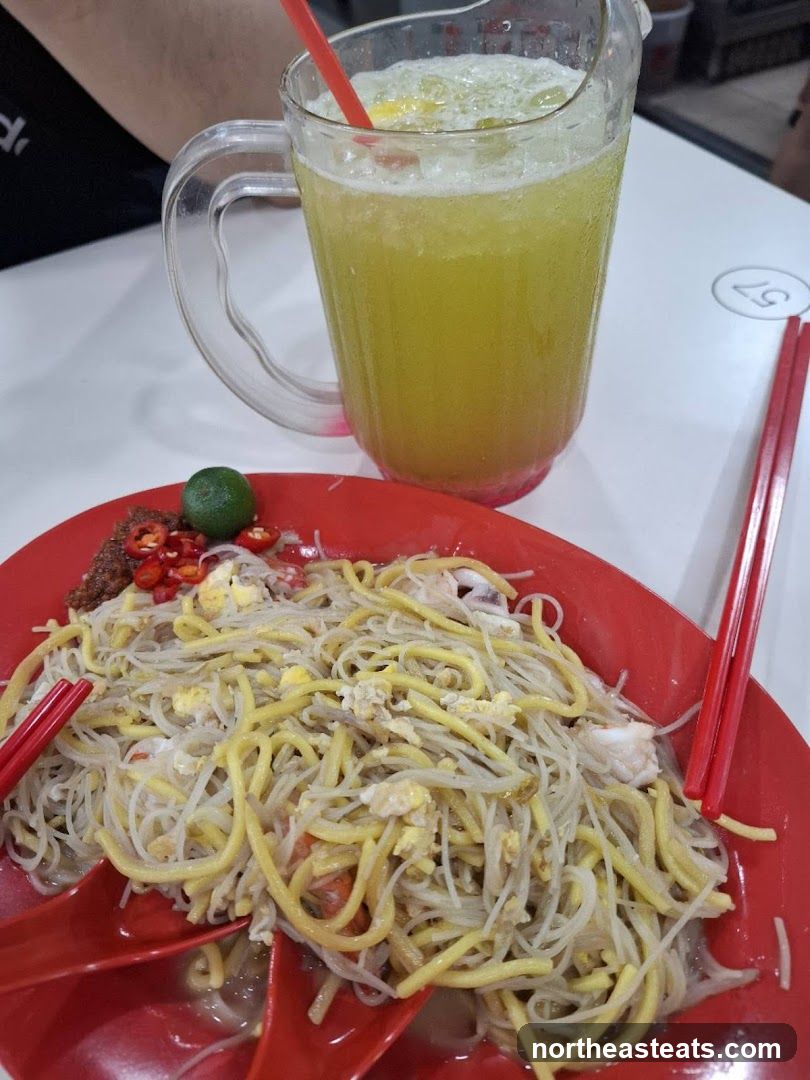 Noodles and Drink
