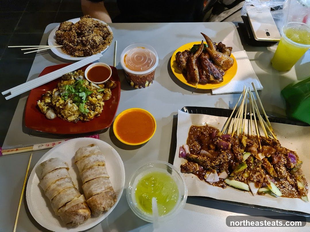 Assortment of Malaysian Street Food