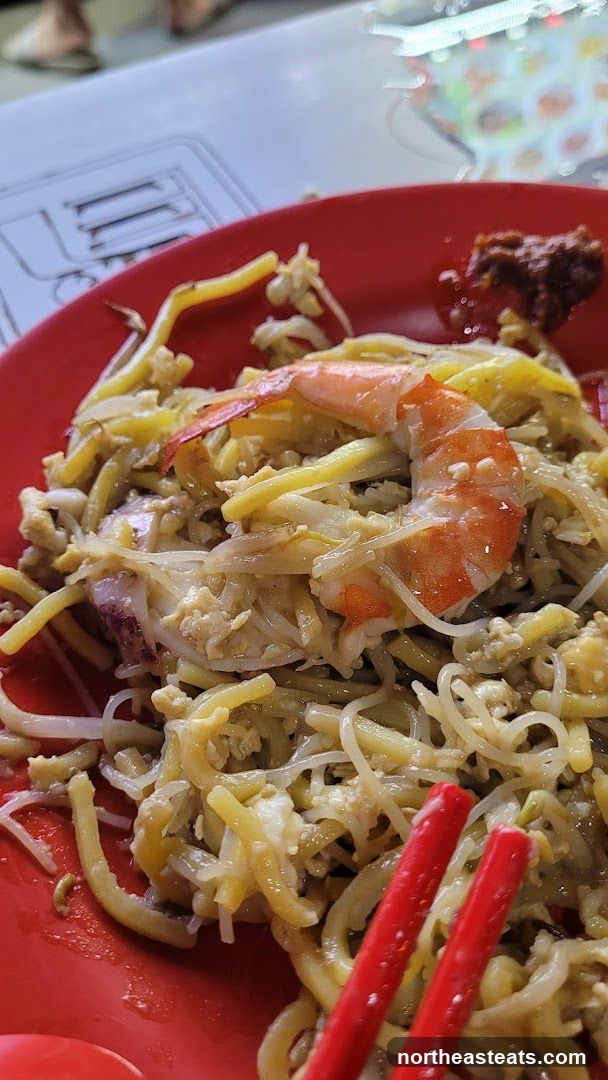 Noodles with Shrimp and Squid