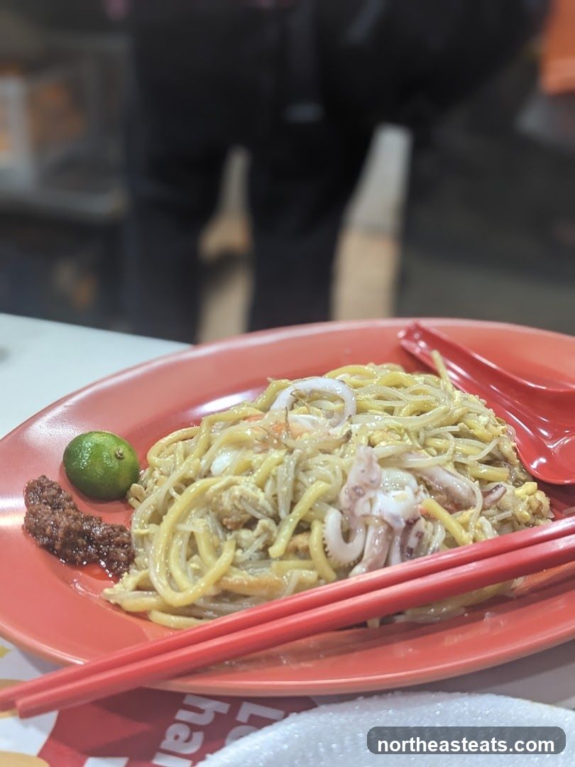Noodles with Seafood