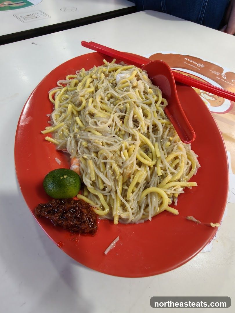 Noodles with Shrimp and Chili Paste