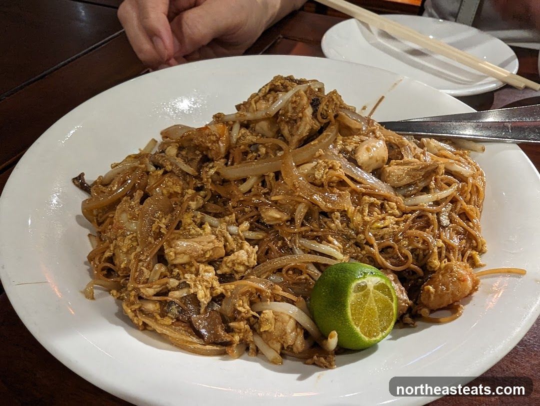 Noodles with Chicken and Shrimp
