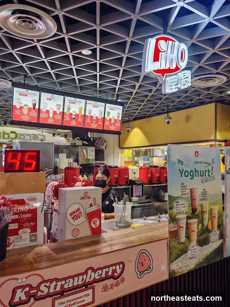 LiHo Tea Shop Counter