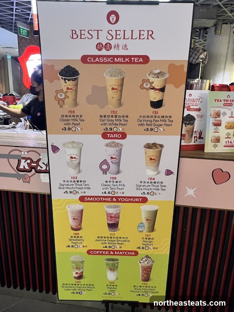 Best Seller Menu