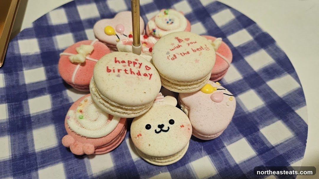 Birthday Macarons