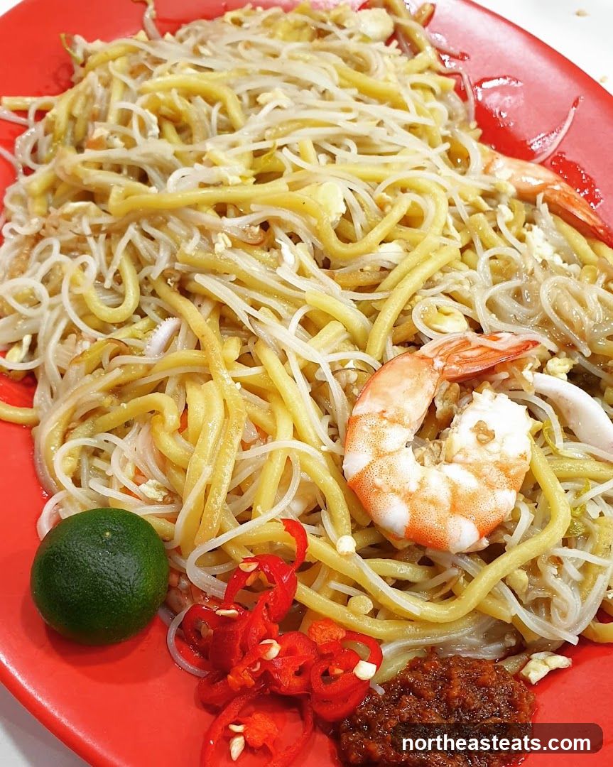 Noodles with Shrimp