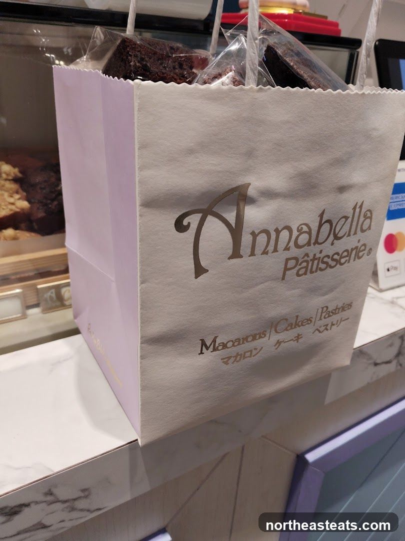 Pastry Bag with Brownies