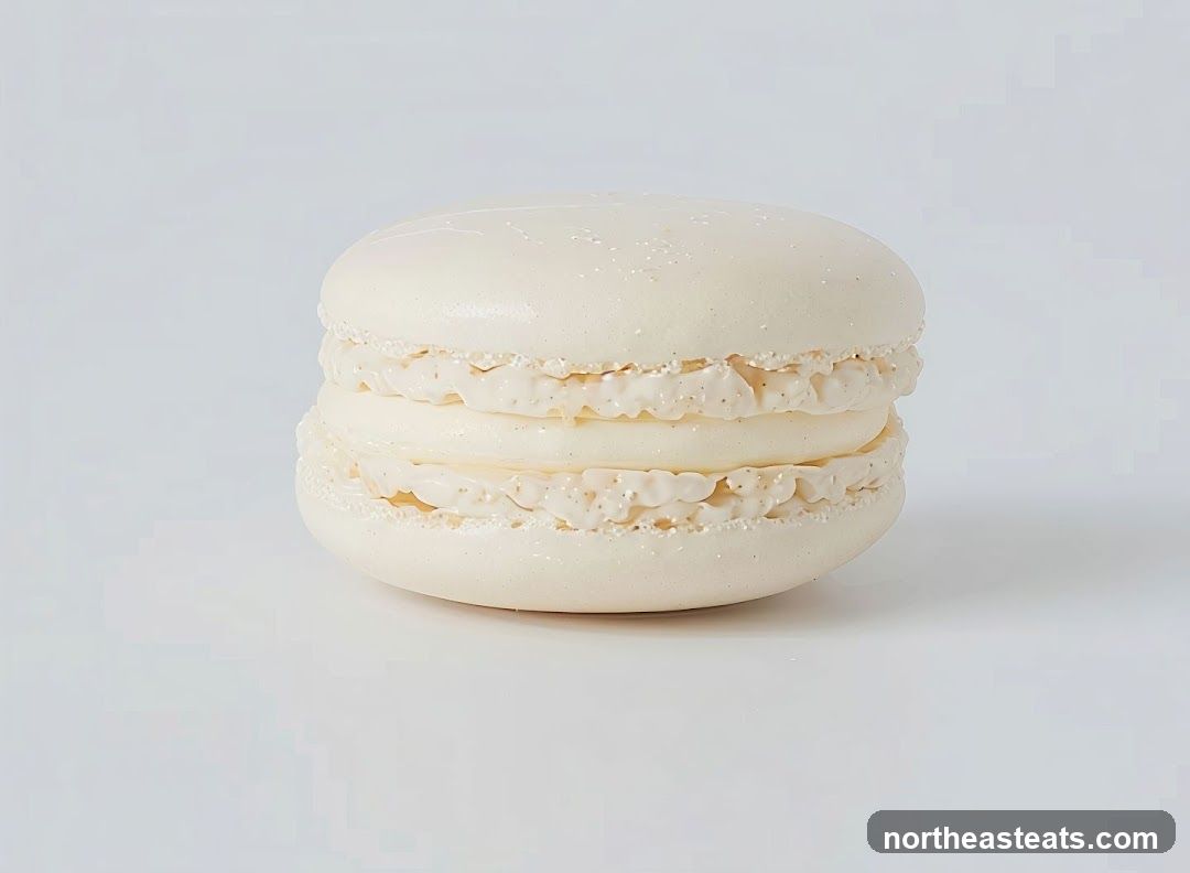 Cream Macaron