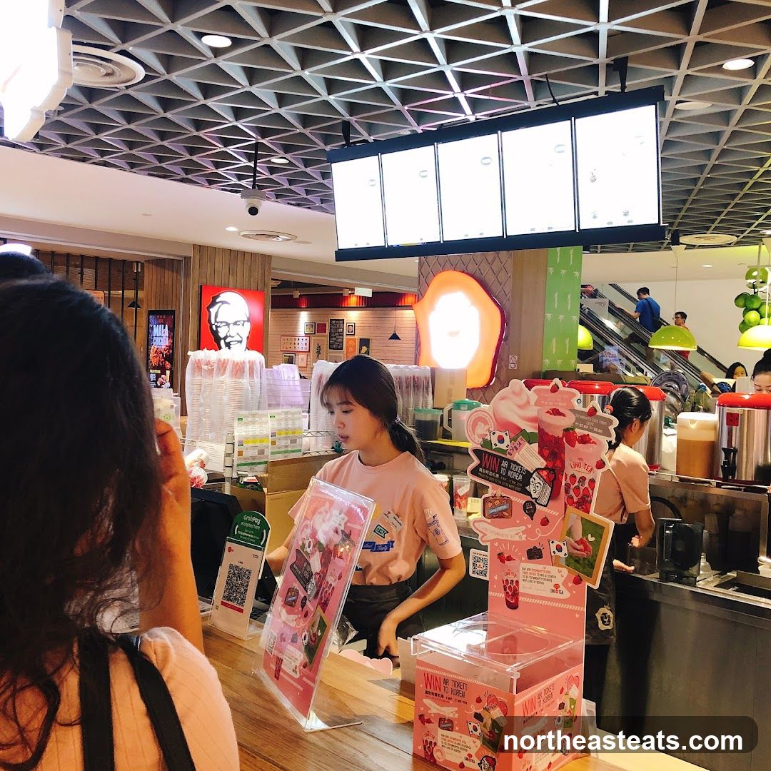 Bubble Tea Shop Counter