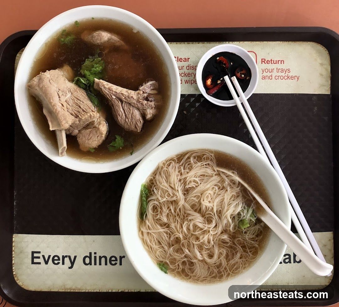 Bak Kut Teh and Noodles