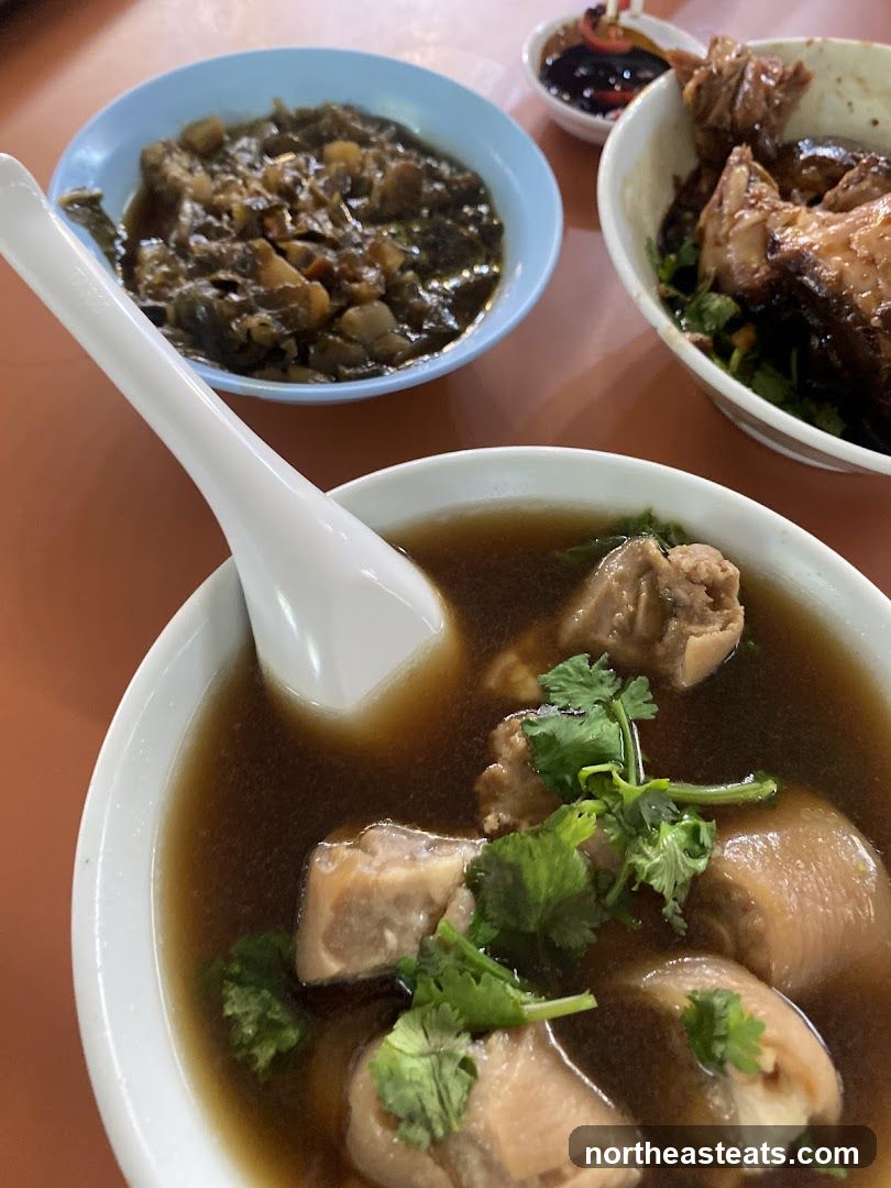 Braised Pork Ribs and Soup