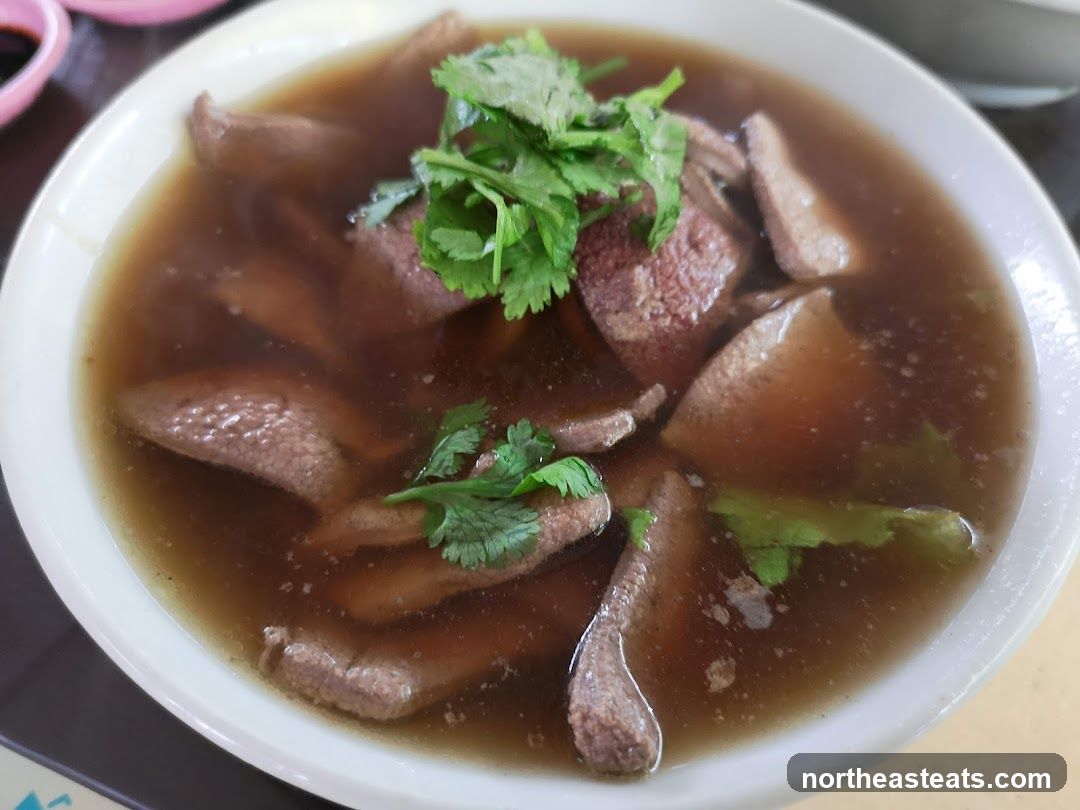 Bowl of Braised Pork and Liver
