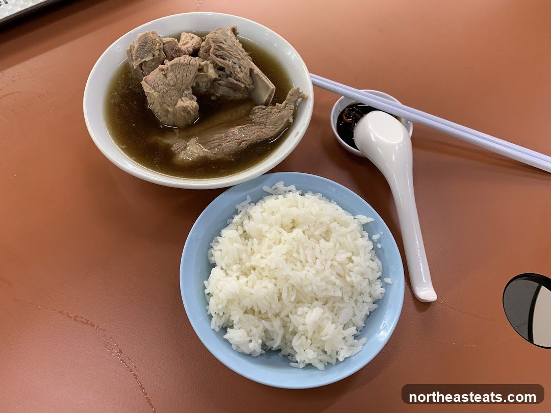Bak Kut Teh with Rice