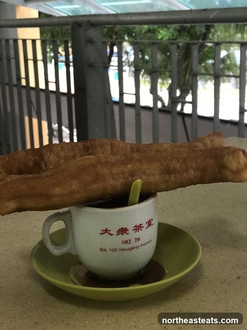 Fried Dough Stick with Coffee