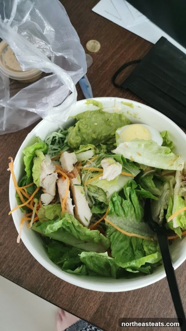 Chicken Salad with Avocado and Egg